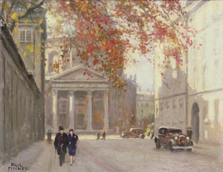 Eine Straße in Kopenhagen